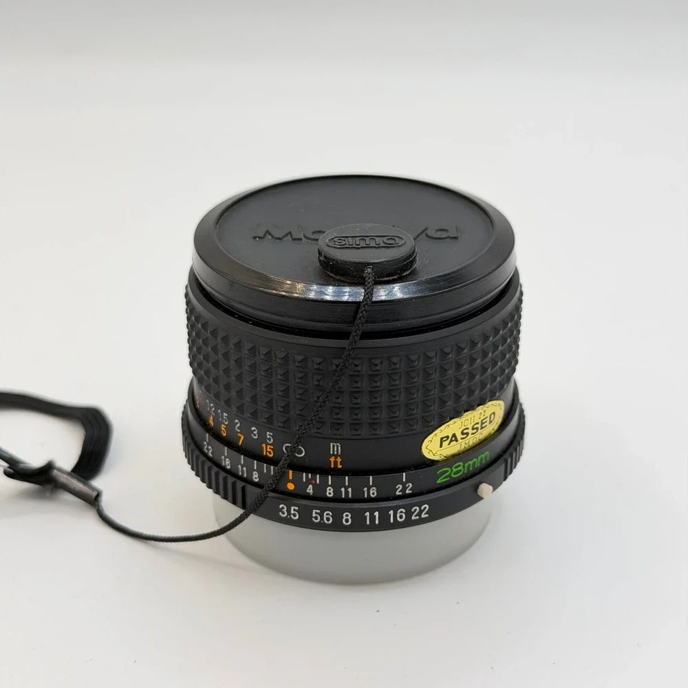Mamiya-Sekor E 28mm f3.5 Wide Angle Lens for Mamiya ZE Mount Film Camera Japan